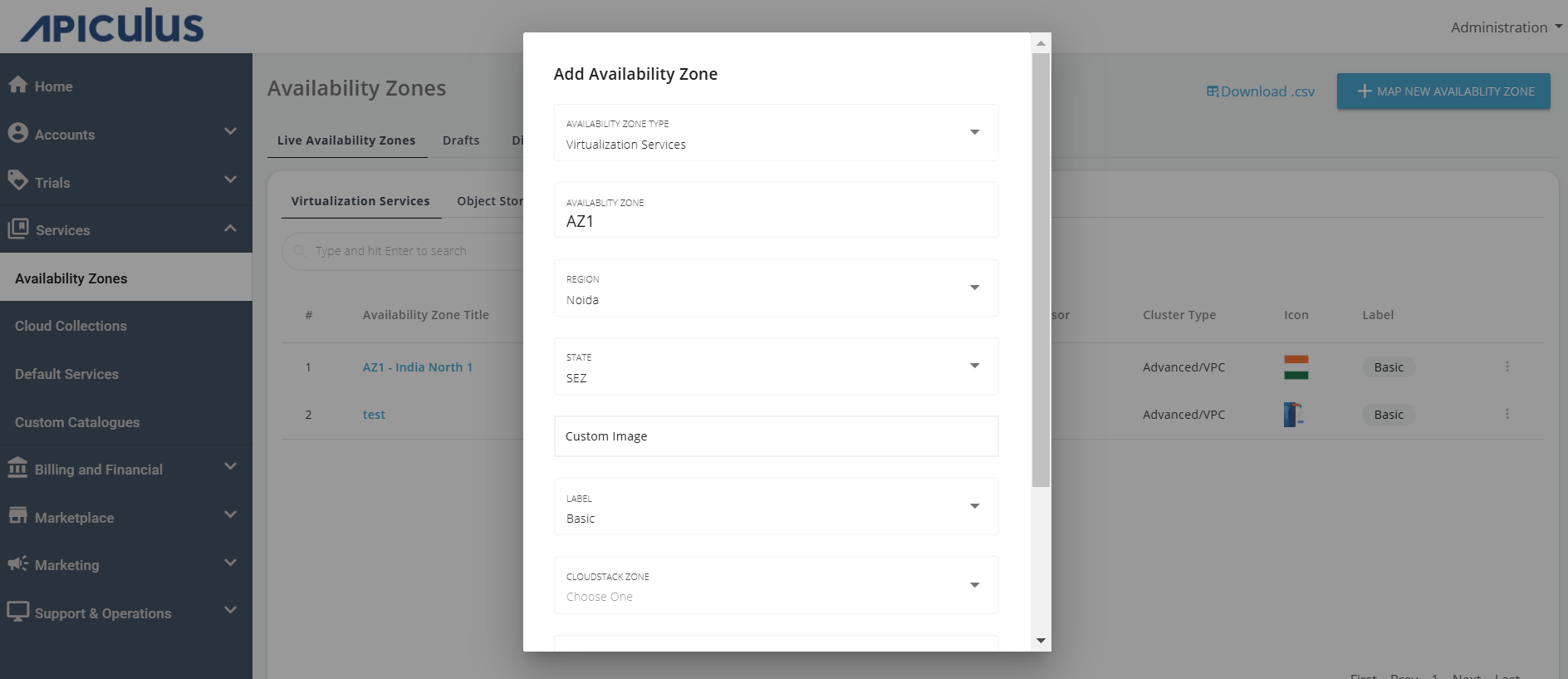 Working with Availability Zones