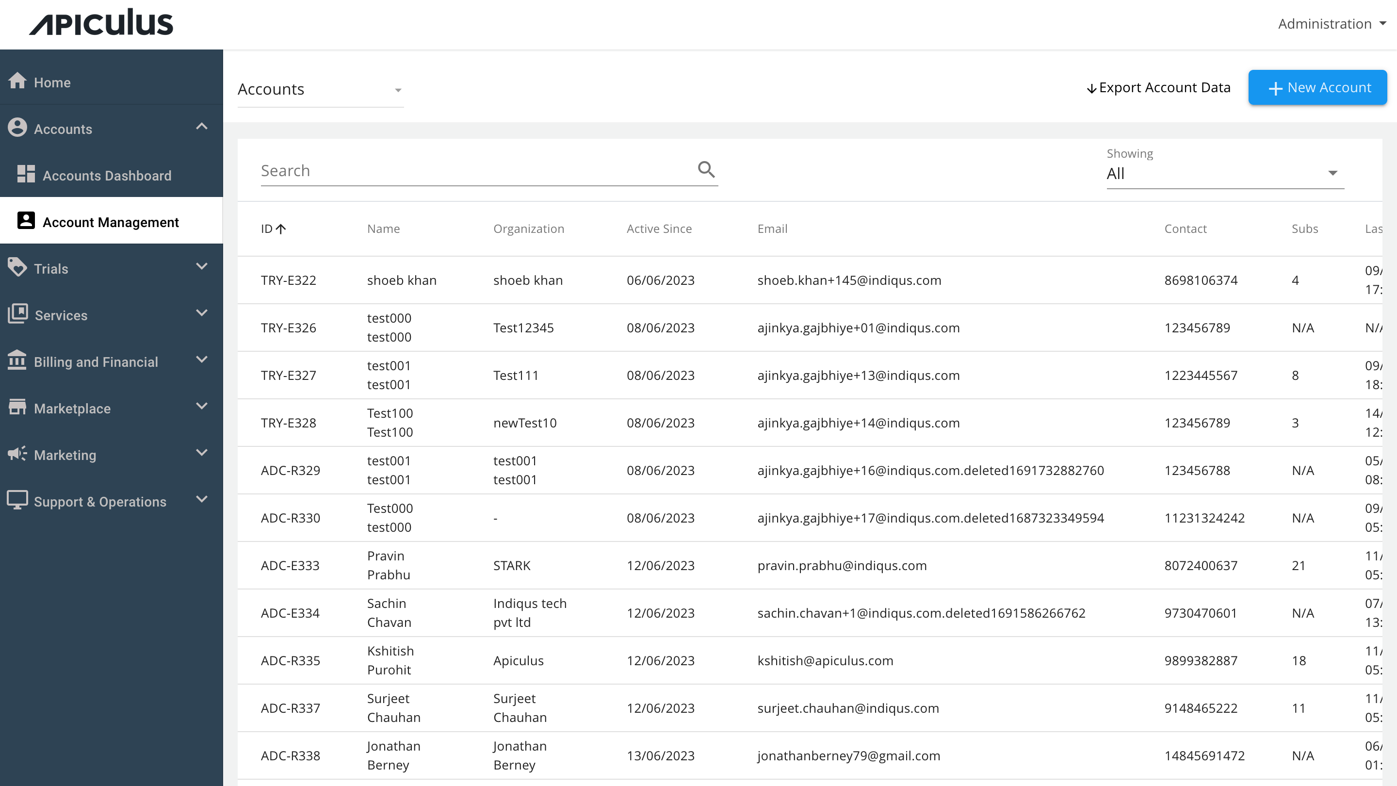 Account Management Overview