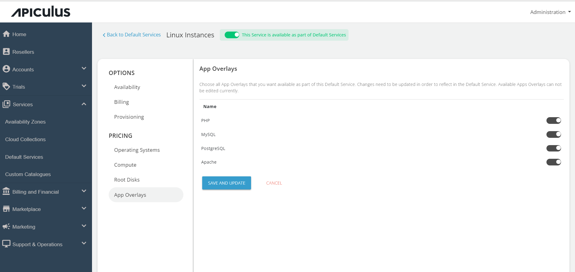 Configuring App Overlays