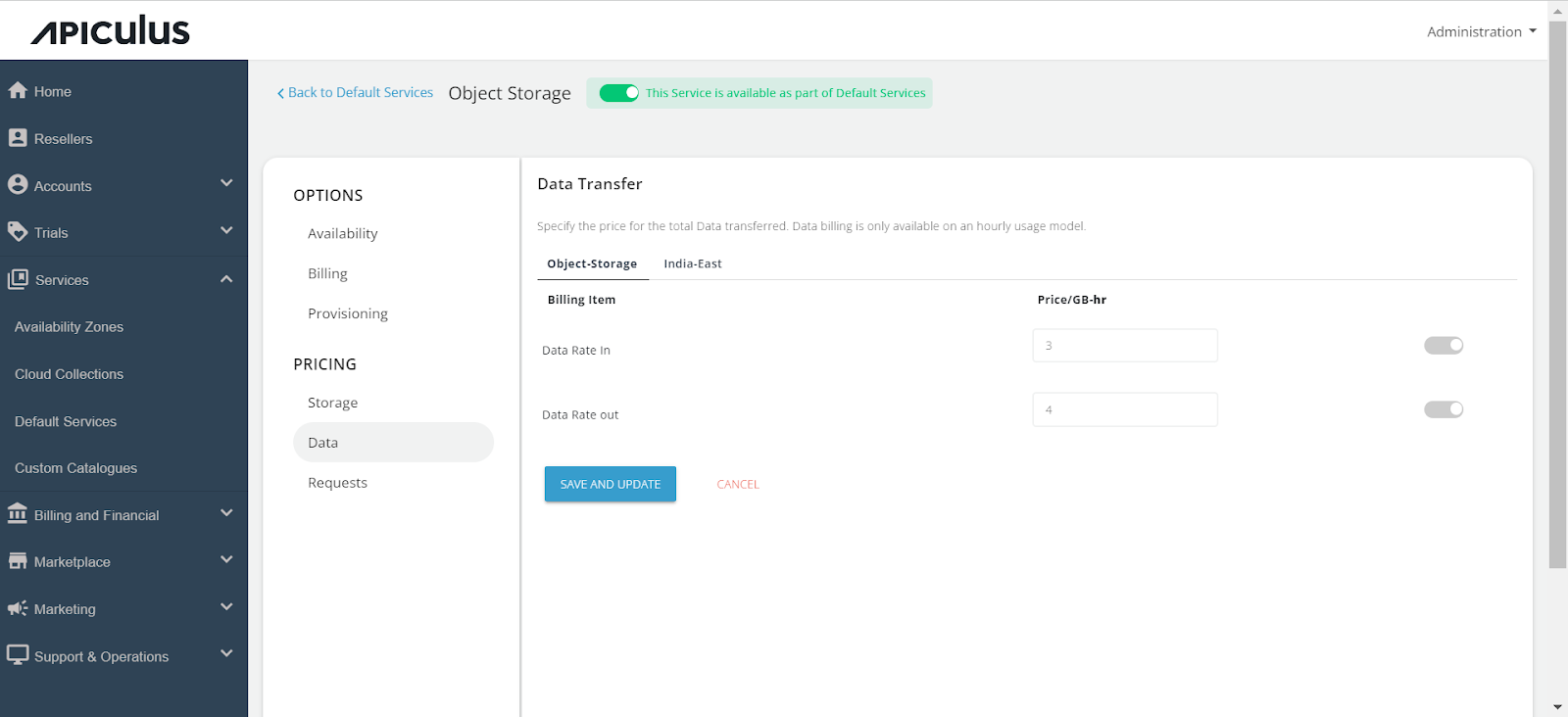 Configuring Object Storage