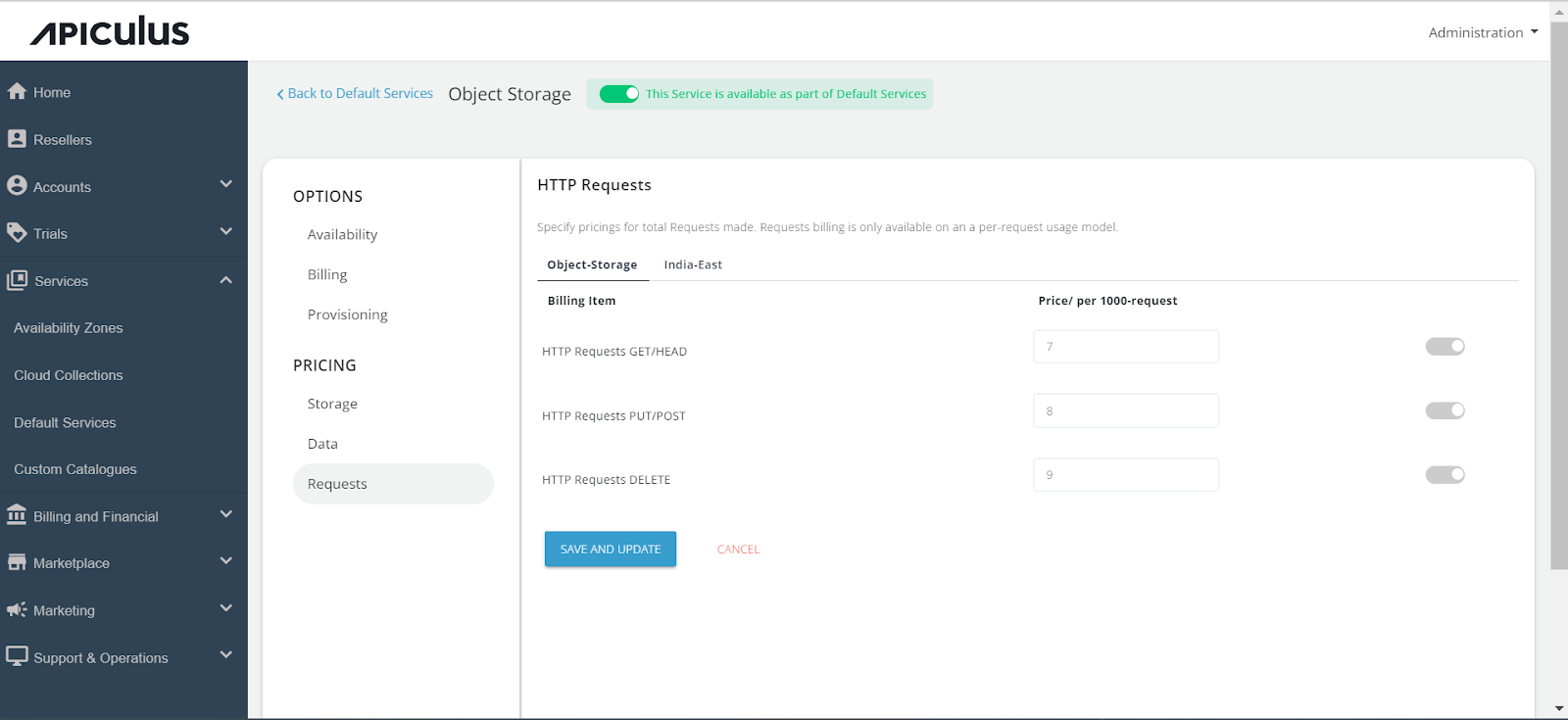 Configuring Object Storage