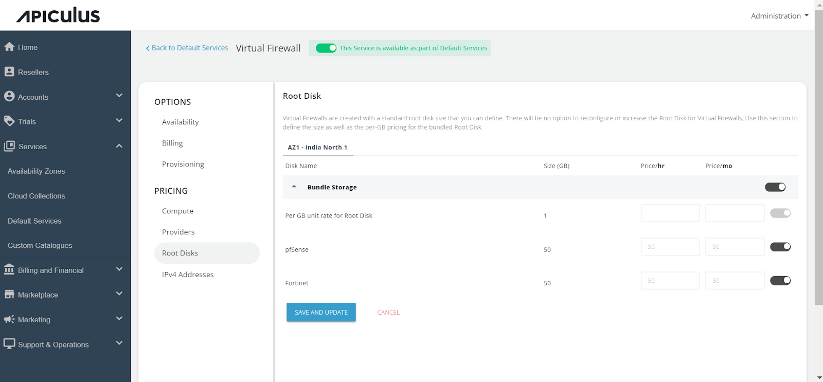 Configuring Virtual Firewall Instances