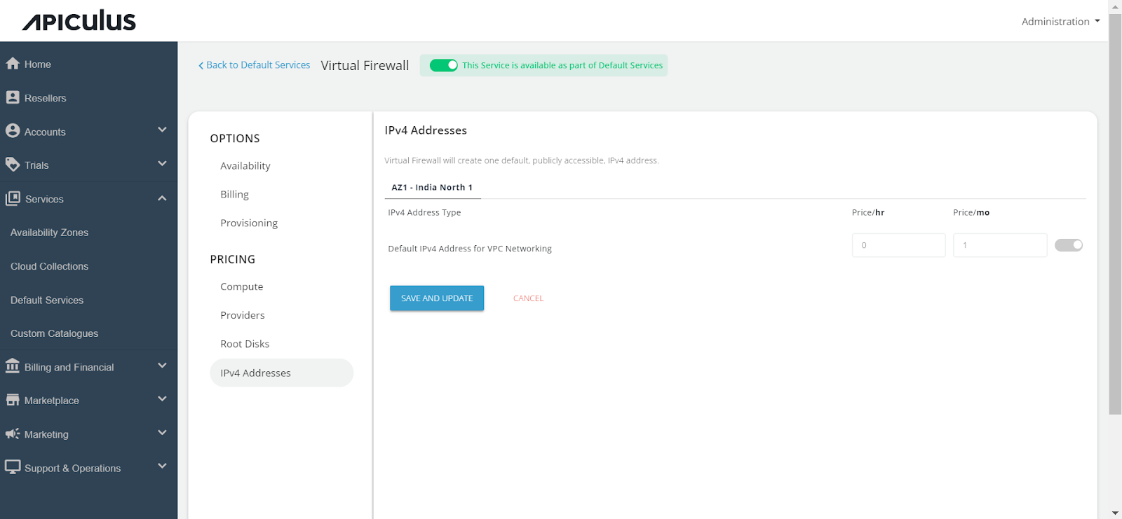 Configuring Virtual Firewall Instances