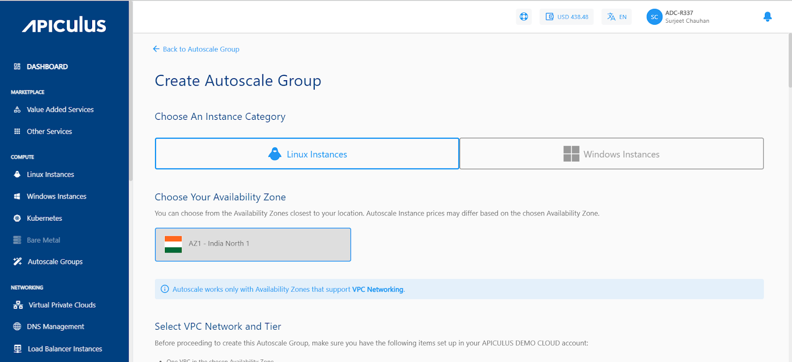 Creating Autoscale Groups