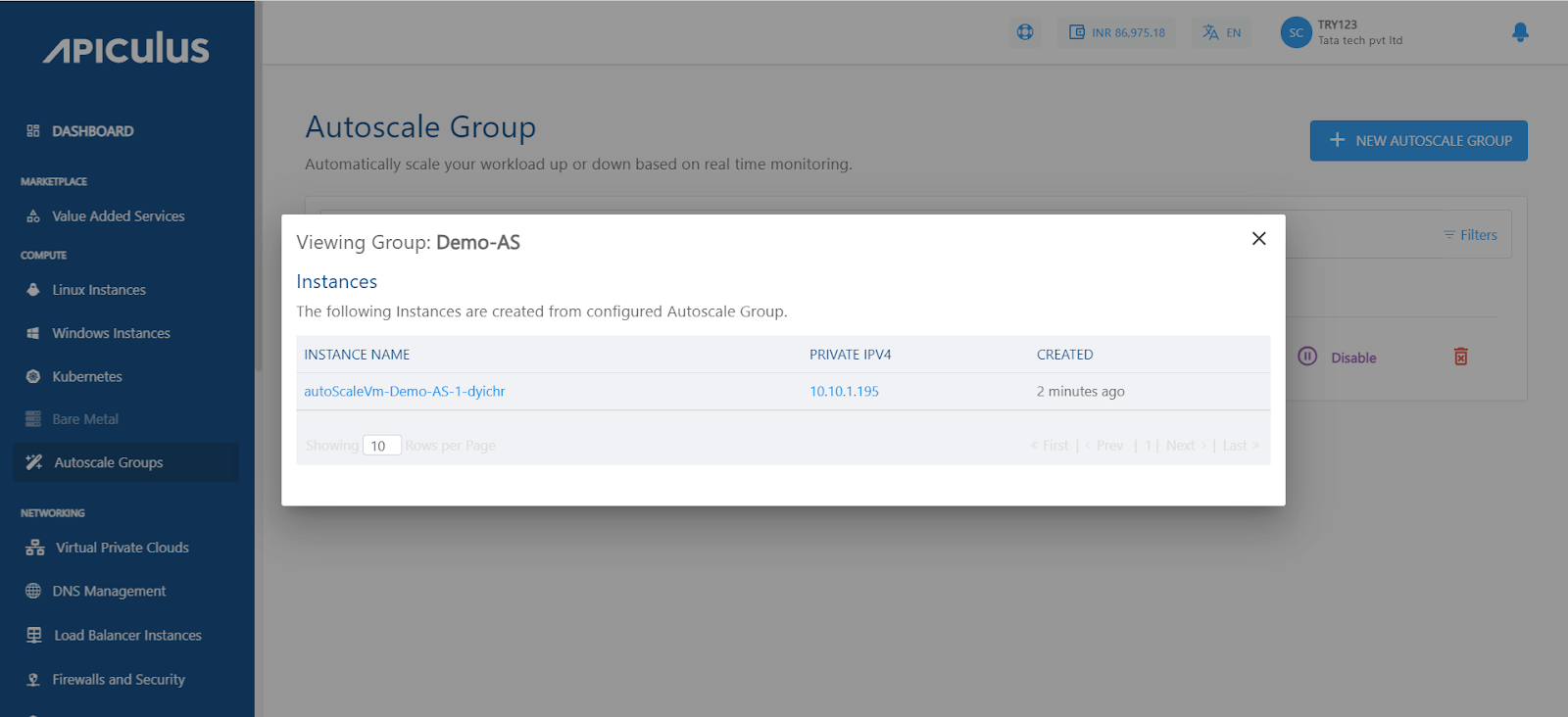 Creating Autoscale Groups