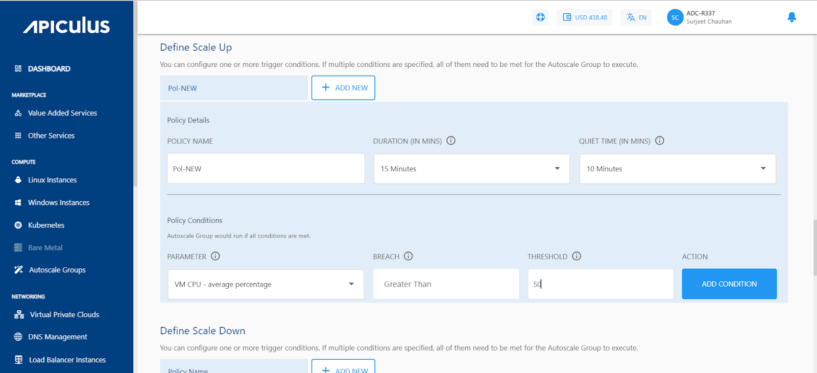 Creating Autoscale Groups