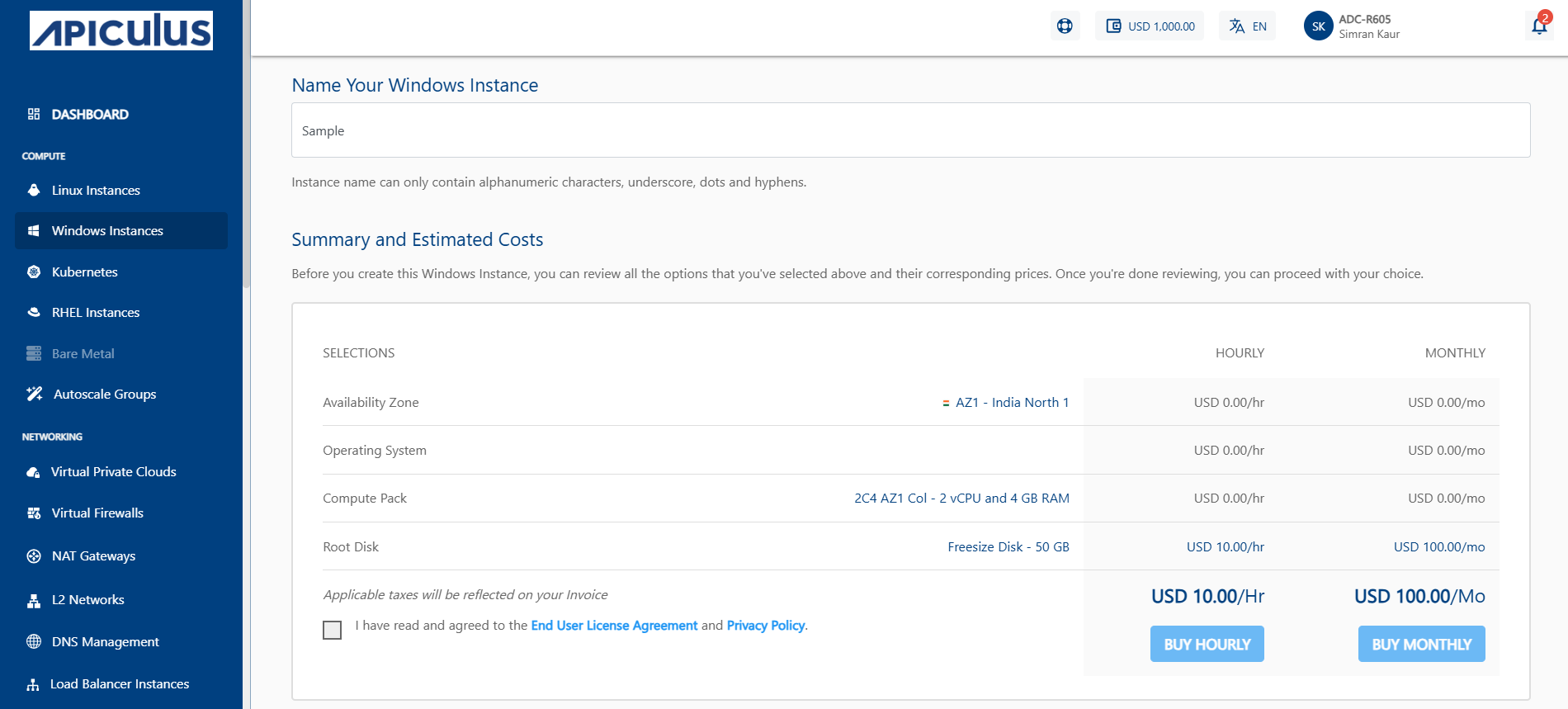 Creating Window Instances