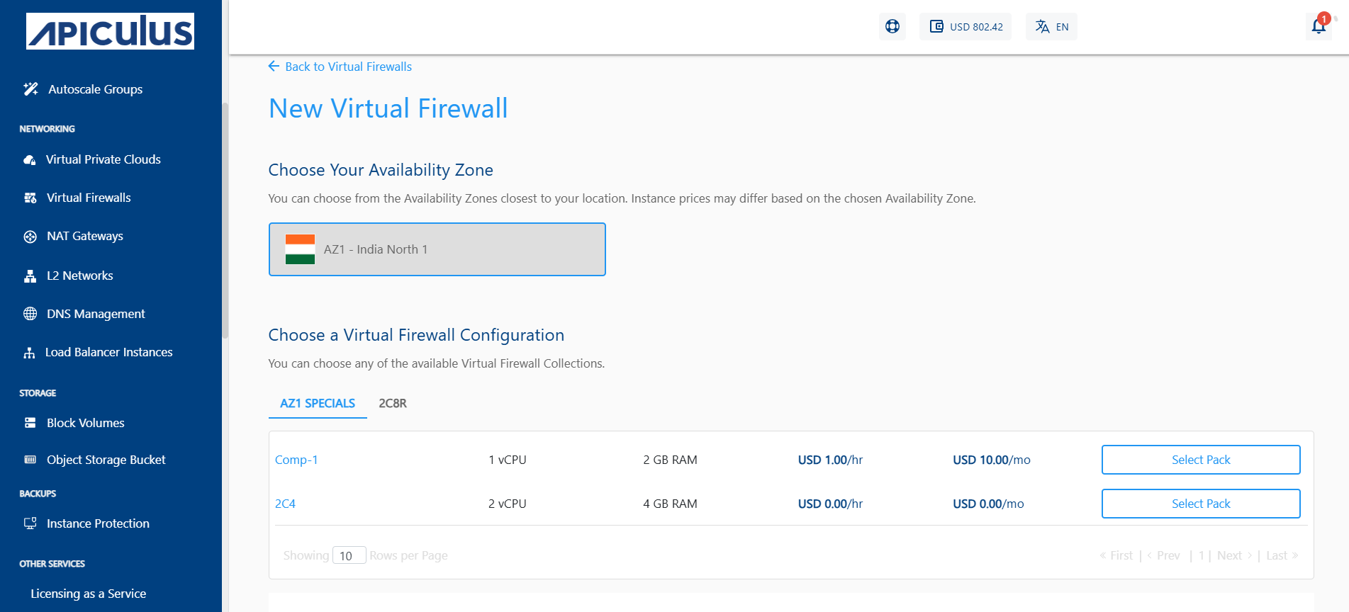 Creating a Virtual Firewall