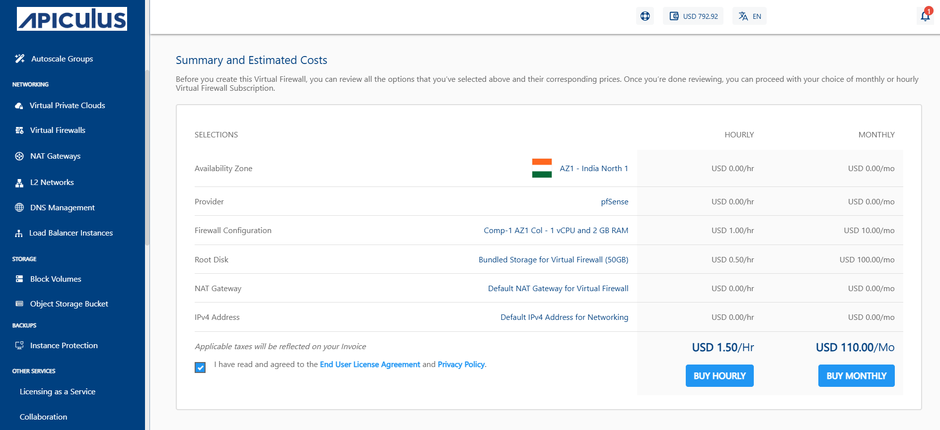 Creating a Virtual Firewall