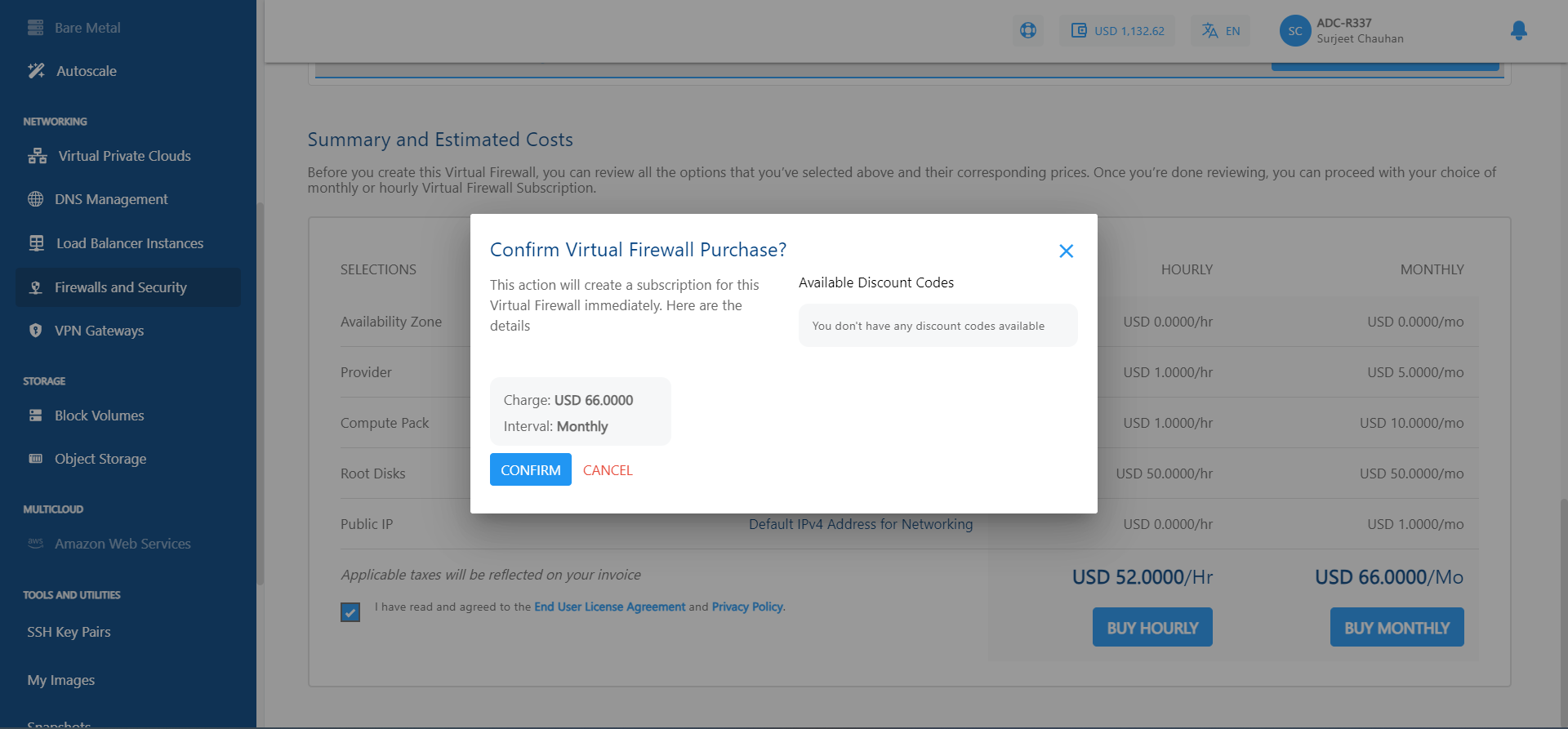 Creating a Virtual Firewall