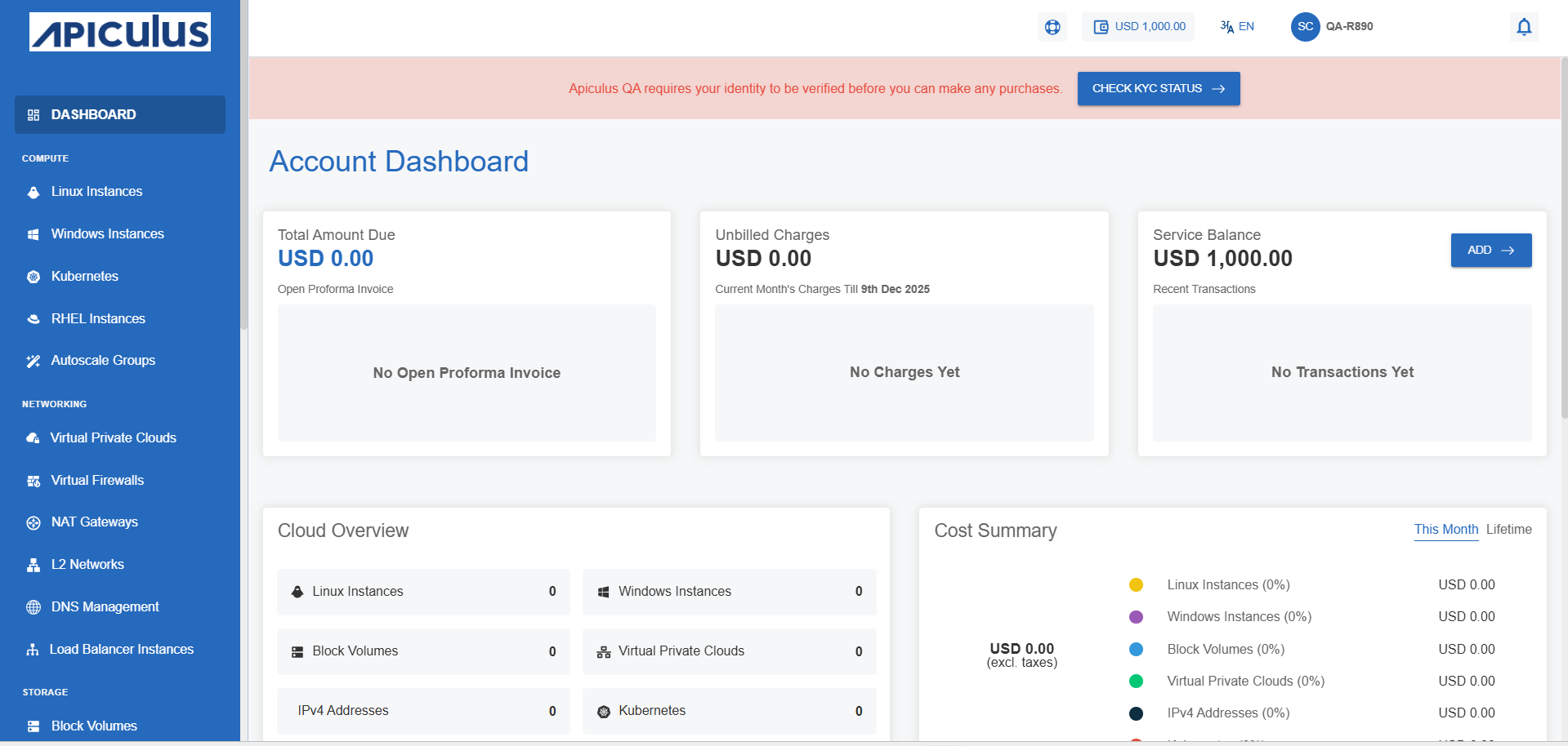Dashboard Expire