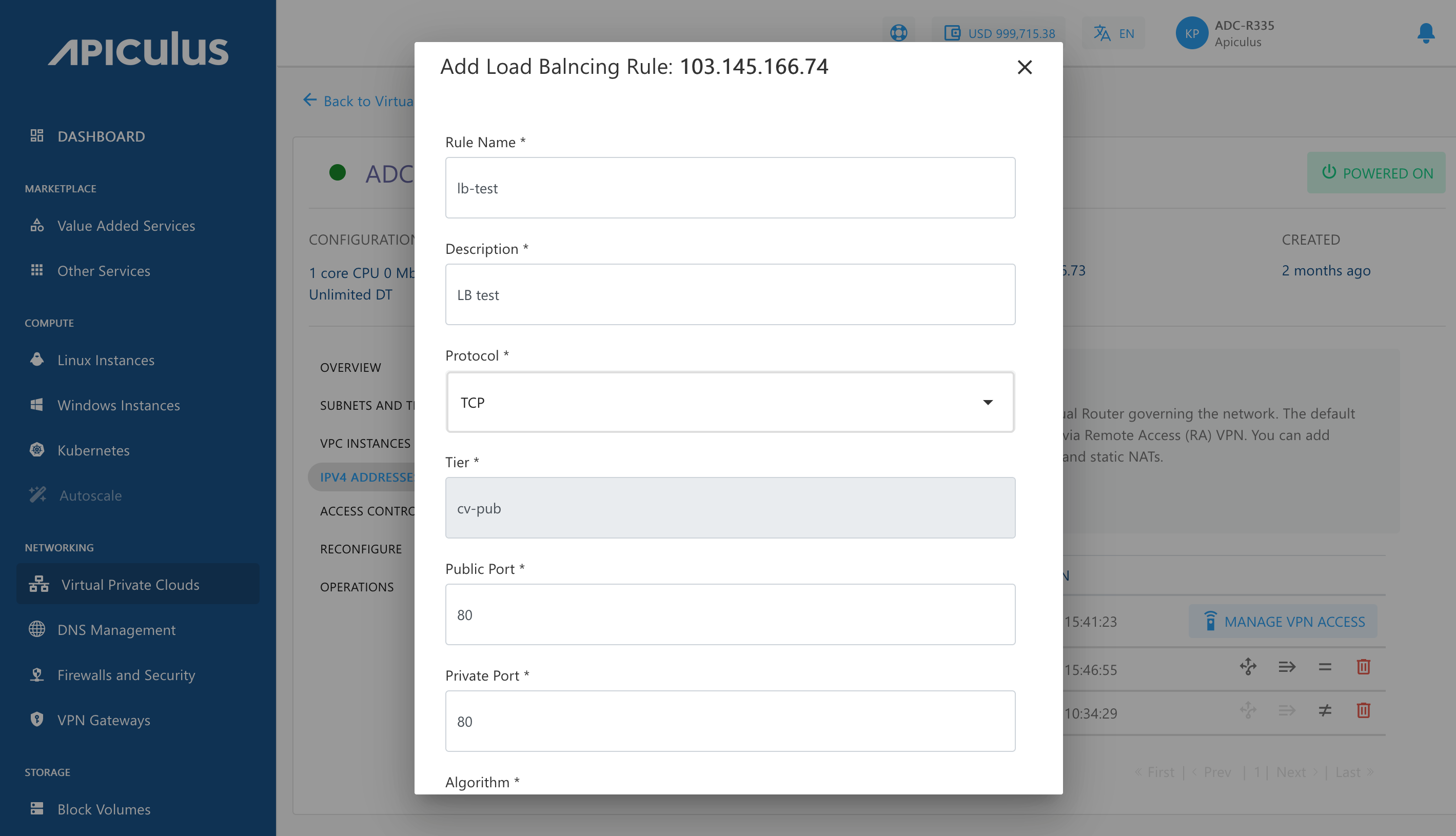 IPv4 Addresses and VPC