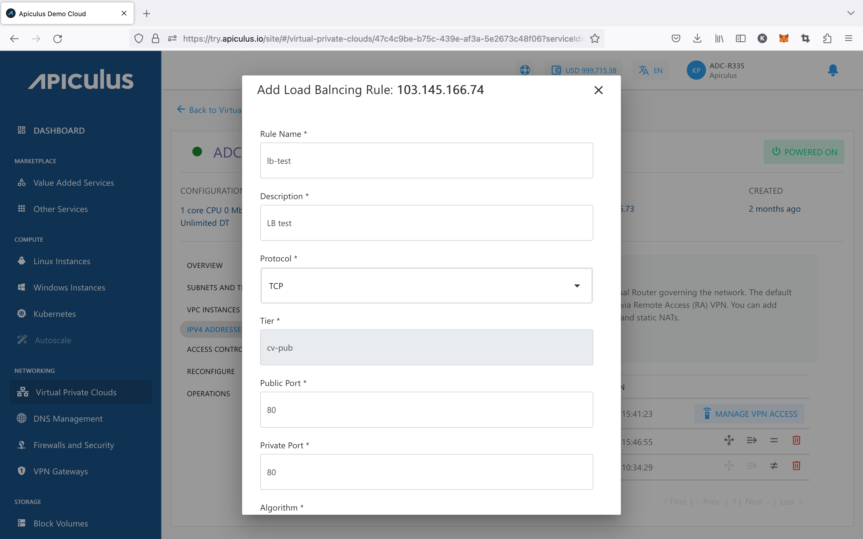 IPv4 Addresses and VPC