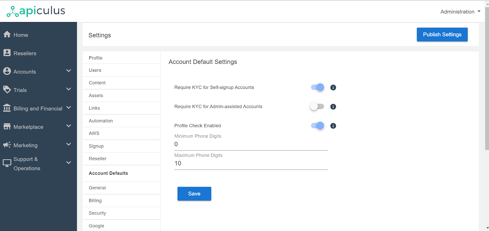 Working with KYC and Account Verification