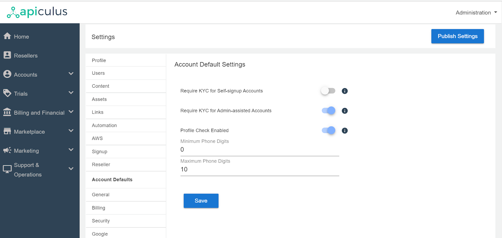 Working with KYC and Account Verification