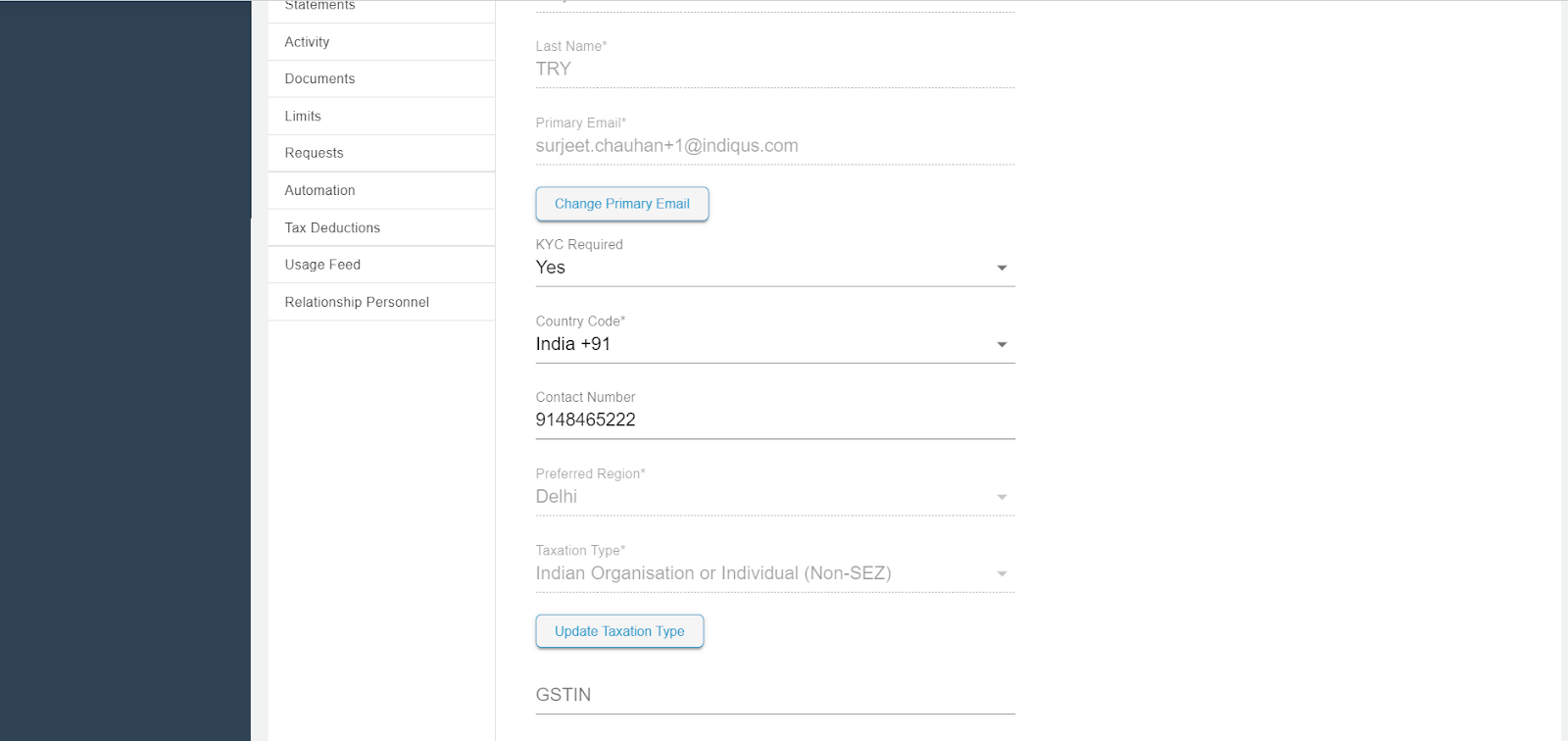 Working with KYC and Account Verification