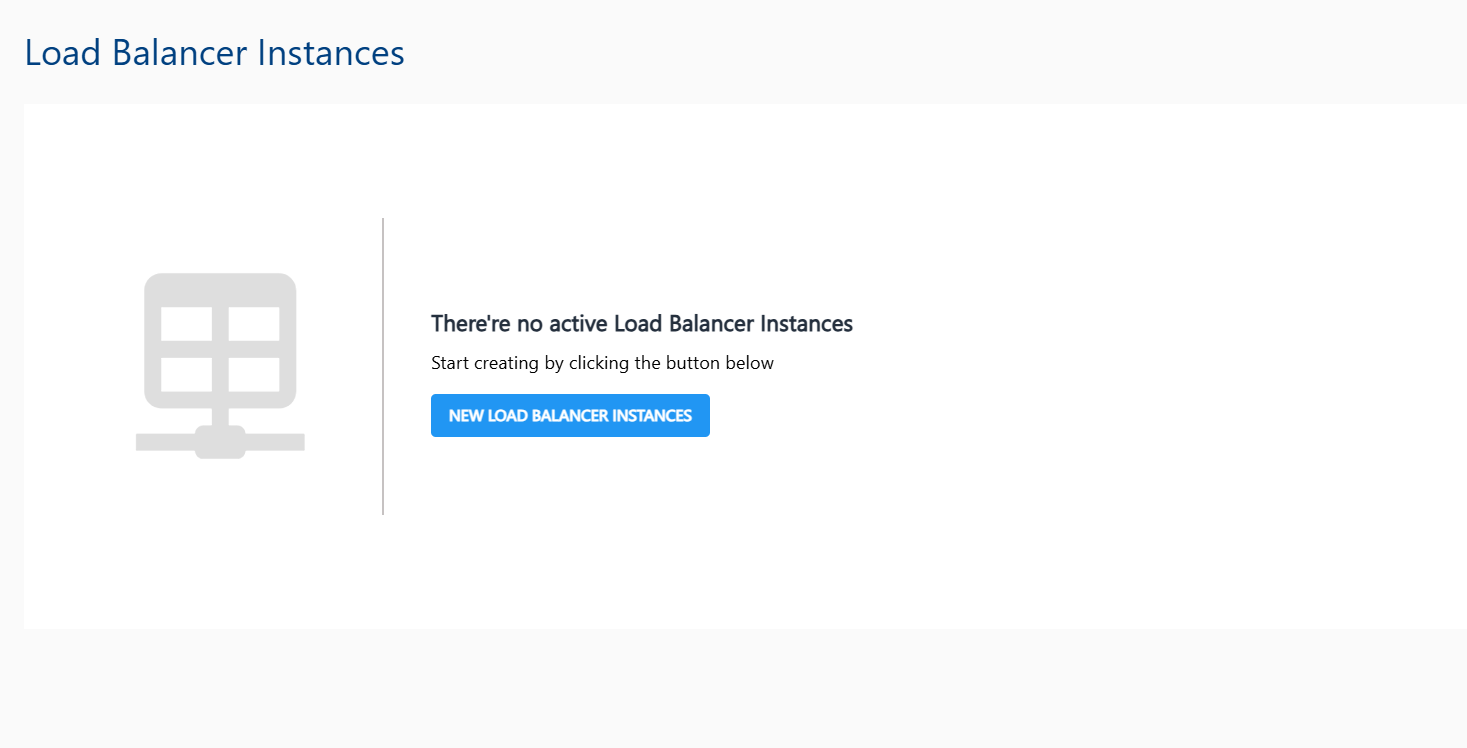 Load Balancer Instances