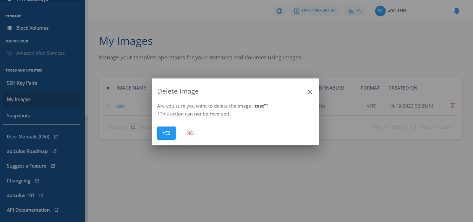 Managing Custom Templates and Images