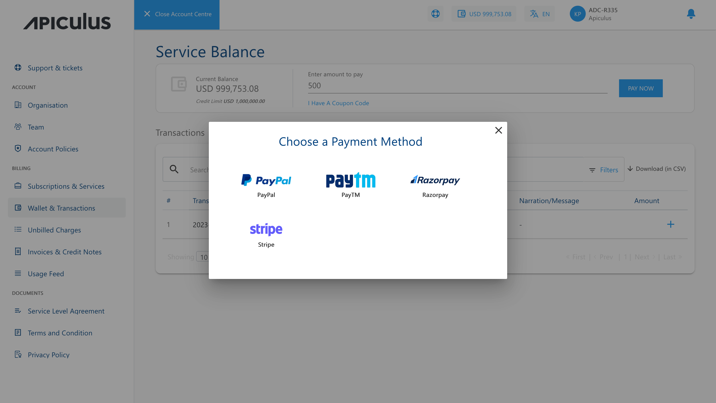 Enabling and Disabling Payment Gateways