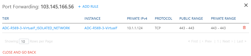 Manage NAT gateway