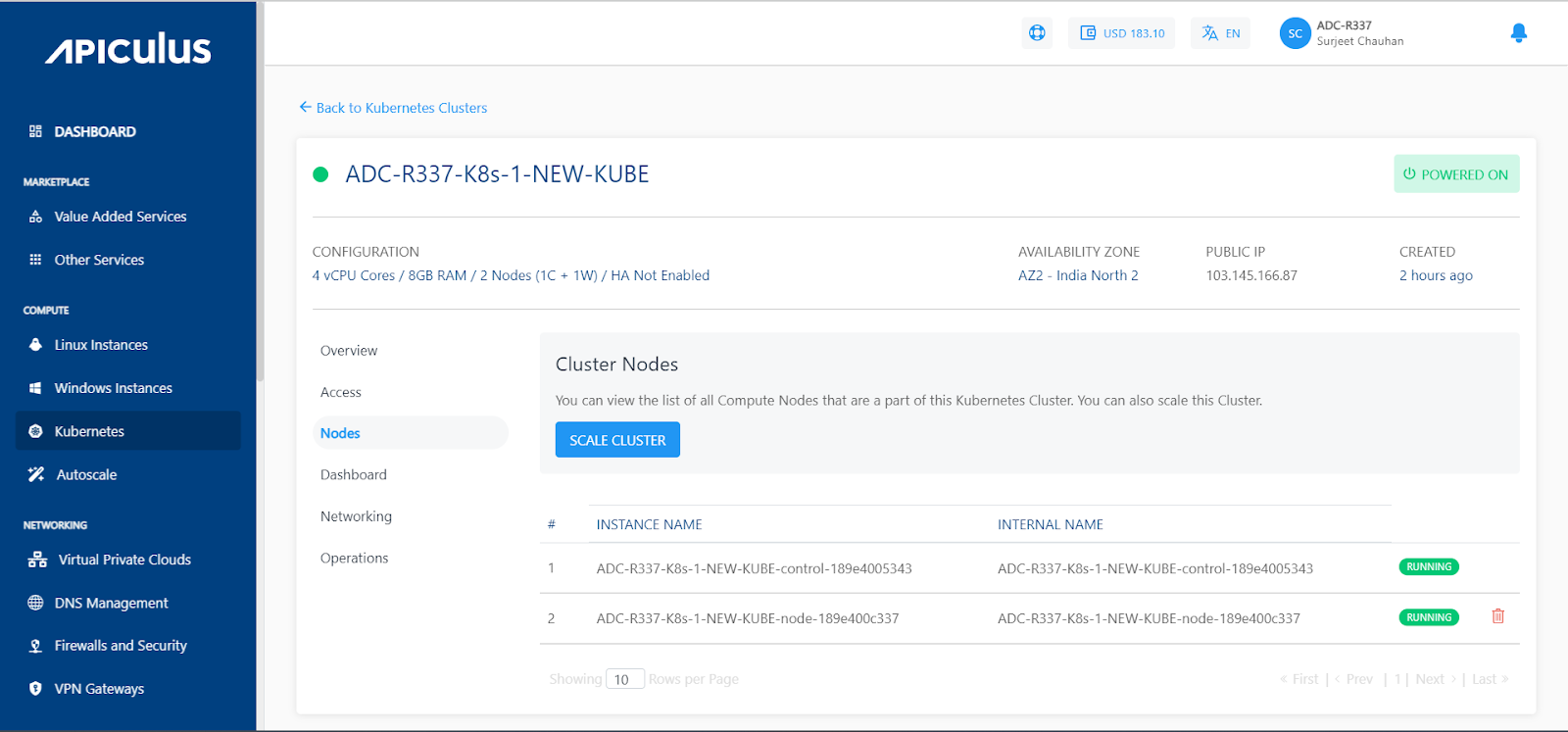 Scaling Kubernetes Clusters