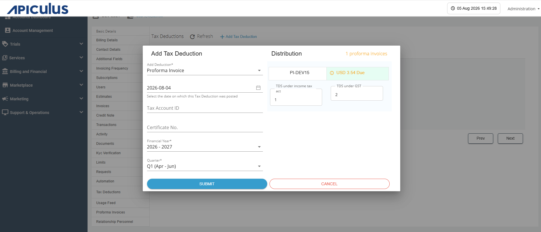 TDS Form