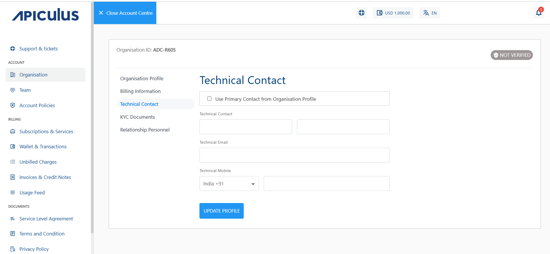 Technical Contact