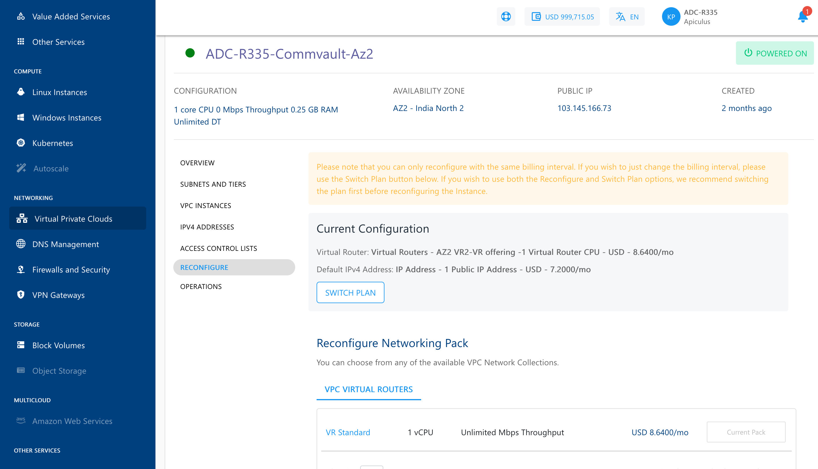 VPC Management and Basic Operations