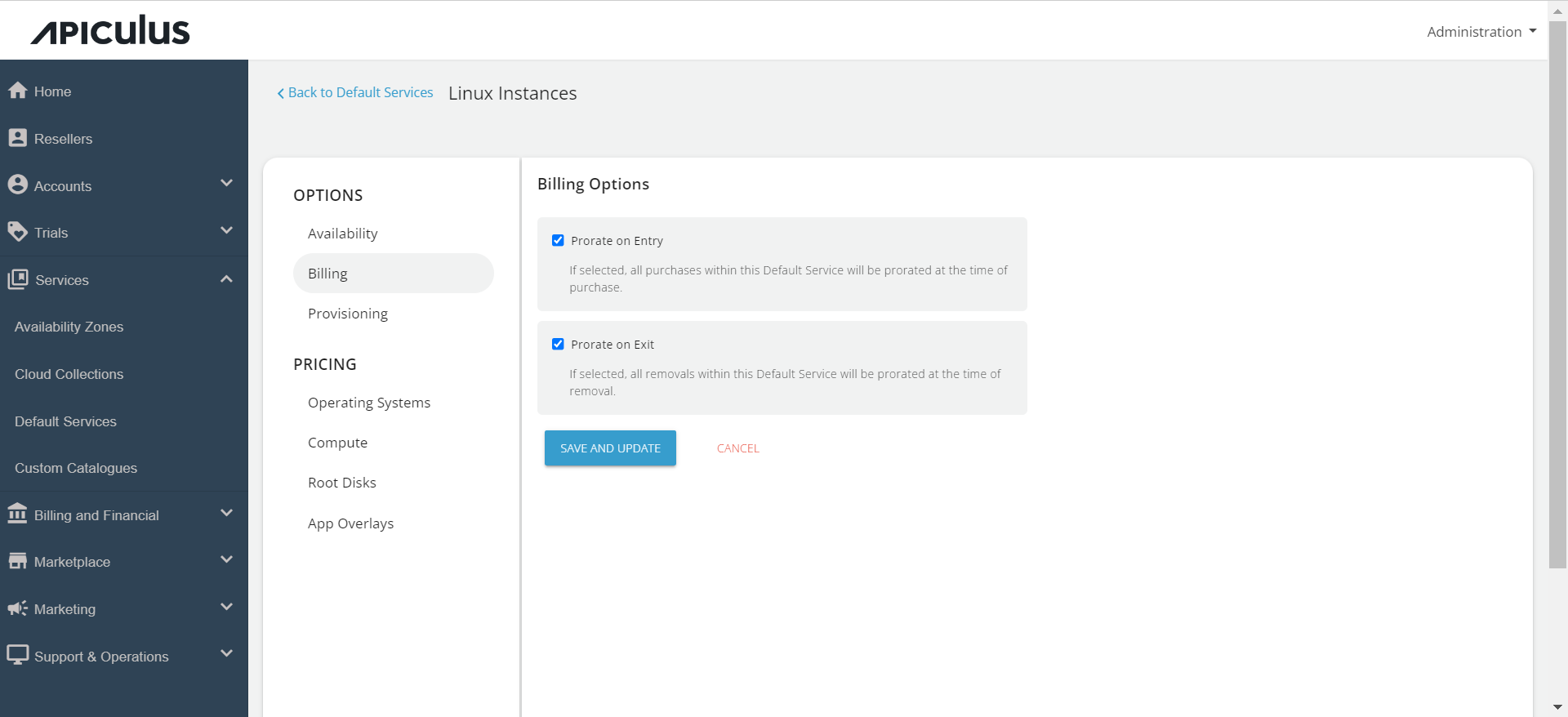 Configuring Linux Instances