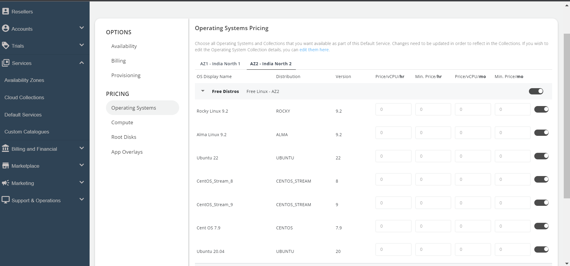 Configuring Linux Instances