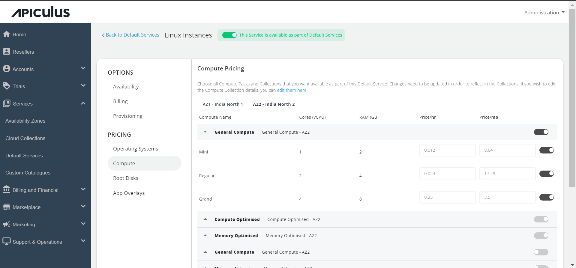 Configuring Linux Instances