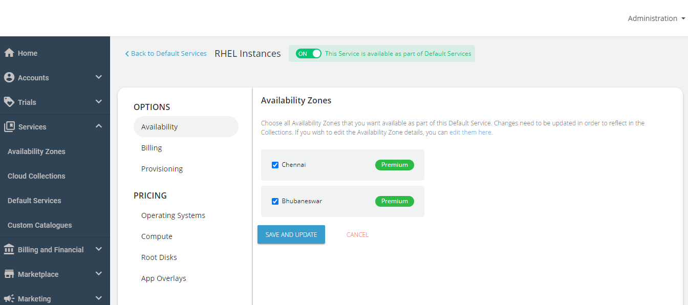 Configuring Linux Instances