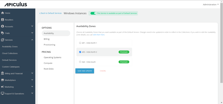 Configuring Windows Instances