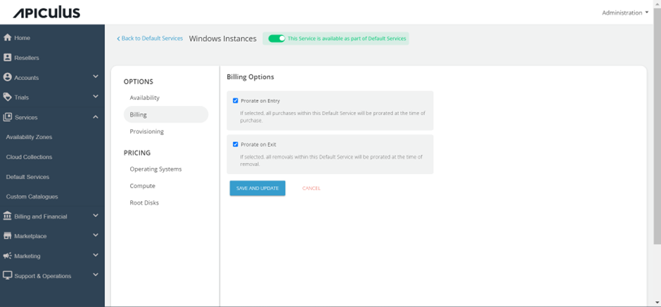 Configuring Windows Instances