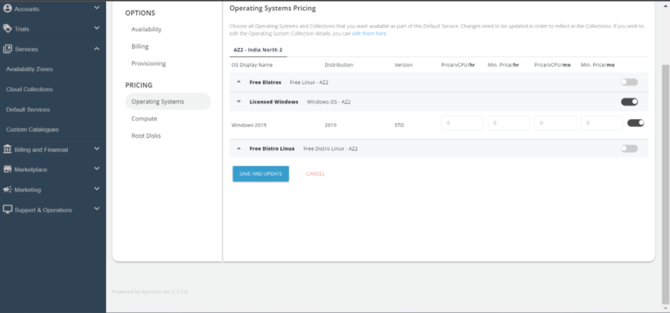 Configuring Windows Instances